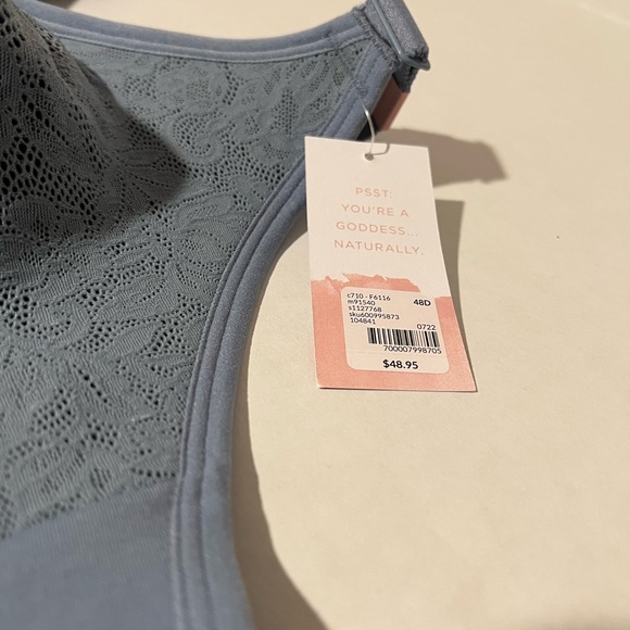 Cacique cotton collection unlined full coverage no wire sz48D - Picture 5 of 12